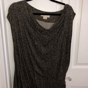 Michael Kors Plus Size Short Sleeve Blouse Size 2X